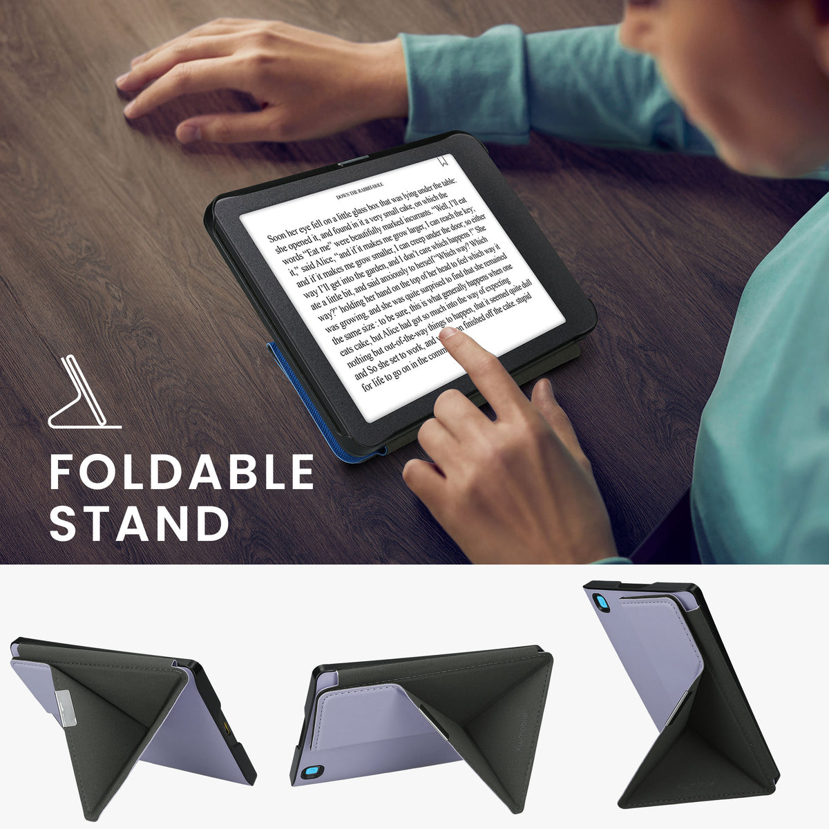 Kobo Aura Edition 2 with Auto Sleep eReader Flip Case