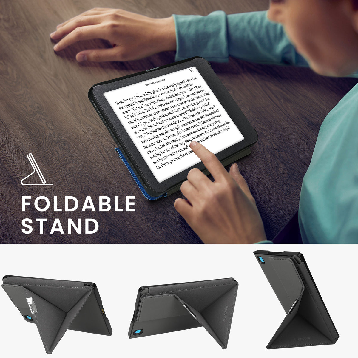 Kobo Aura Edition 2 with Auto Sleep eReader Flip Case