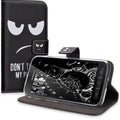 Faux Leather Case compatible with Samsung Galaxy Xcover 4 / 4S