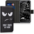 Faux Leather Case compatible with Samsung Galaxy Xcover 4 / 4S