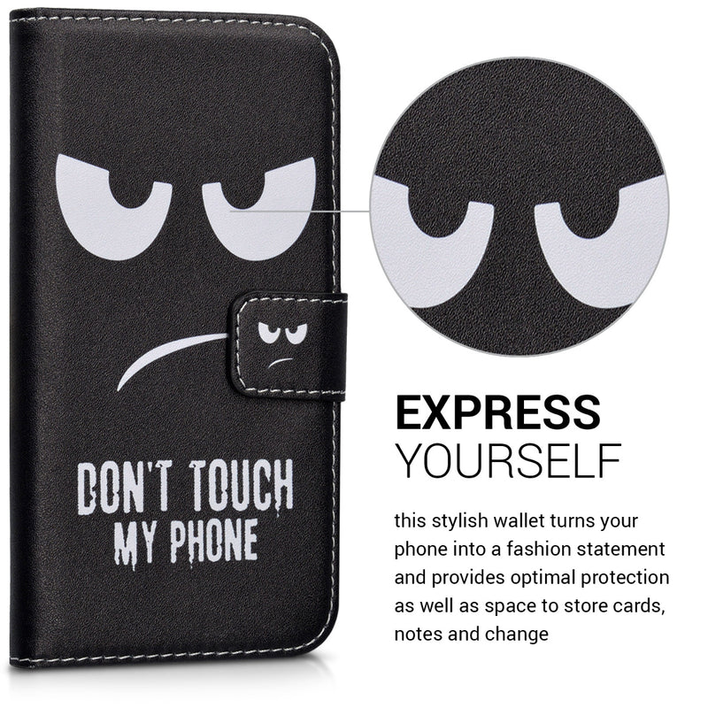Faux Leather Case compatible with Samsung Galaxy Xcover 4 / 4S