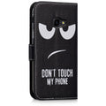 Faux Leather Case compatible with Samsung Galaxy Xcover 4 / 4S