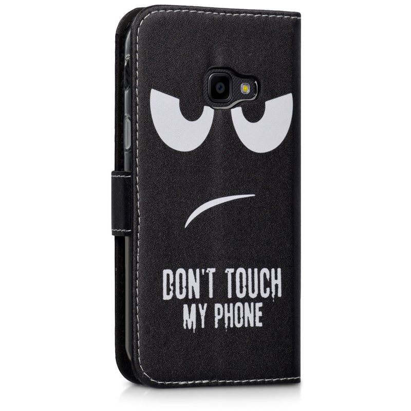 Faux Leather Case compatible with Samsung Galaxy Xcover 4 / 4S