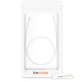kwmobile Halteband kompatibel mit Apple Airpods Headphones - Kopfhörer Halter Band Strap - Weiß - Sonstiges