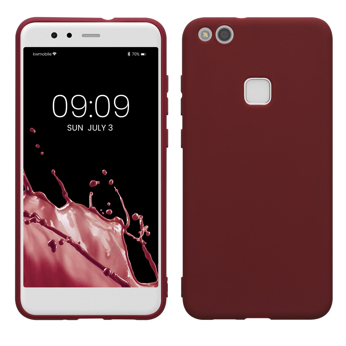 kwmobile Phone Case for Huawei P10 Lite - Wireless Charging - Protective Cover