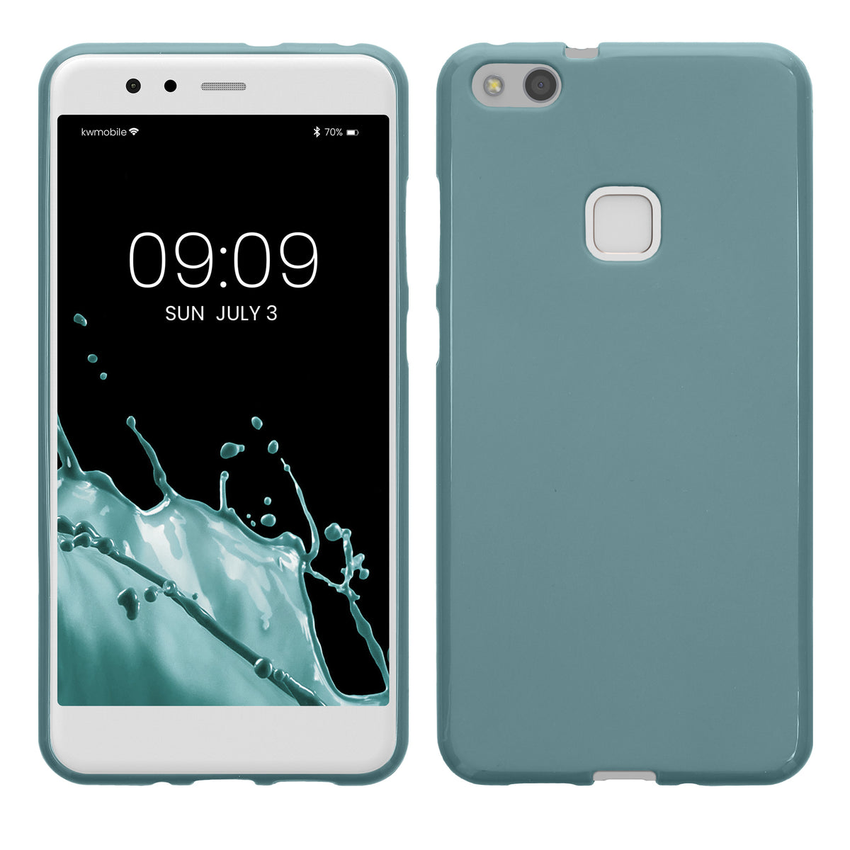 kwmobile Phone Case for Huawei P10 Lite - Wireless Charging - Protective Cover