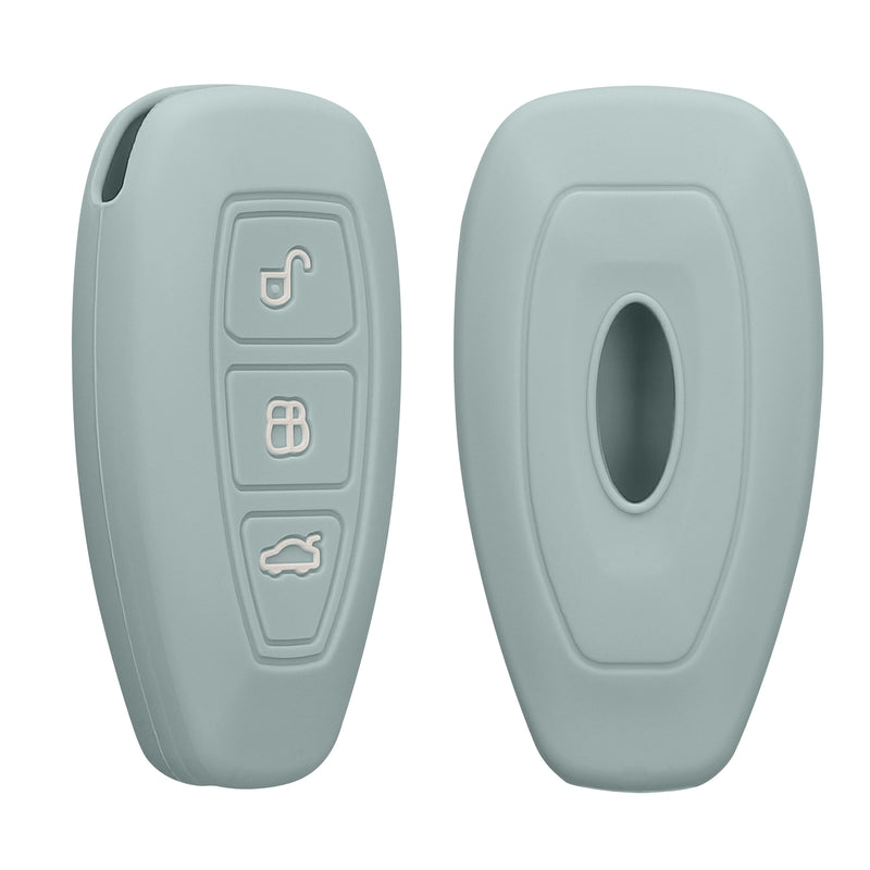 kwmobile Car Key Cover Compatible with Ford 3-Button Car Key Keyless Go