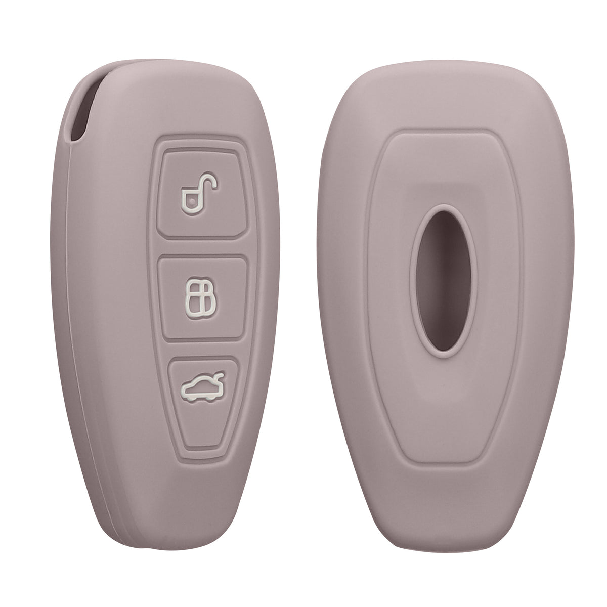 kwmobile Car Key Cover Compatible with Ford 3-Button Car Key Keyless Go