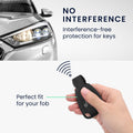 kwmobile Car Key Cover compatible with Mercedes Benz 2-3 Button Car Key - Key Cover