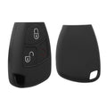 kwmobile Car Key Cover compatible with Mercedes Benz 2-3 Button Car Key - Key Cover