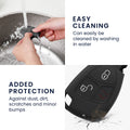 kwmobile Car Key Cover compatible with Mercedes Benz 2-3 Button Car Key - Key Cover