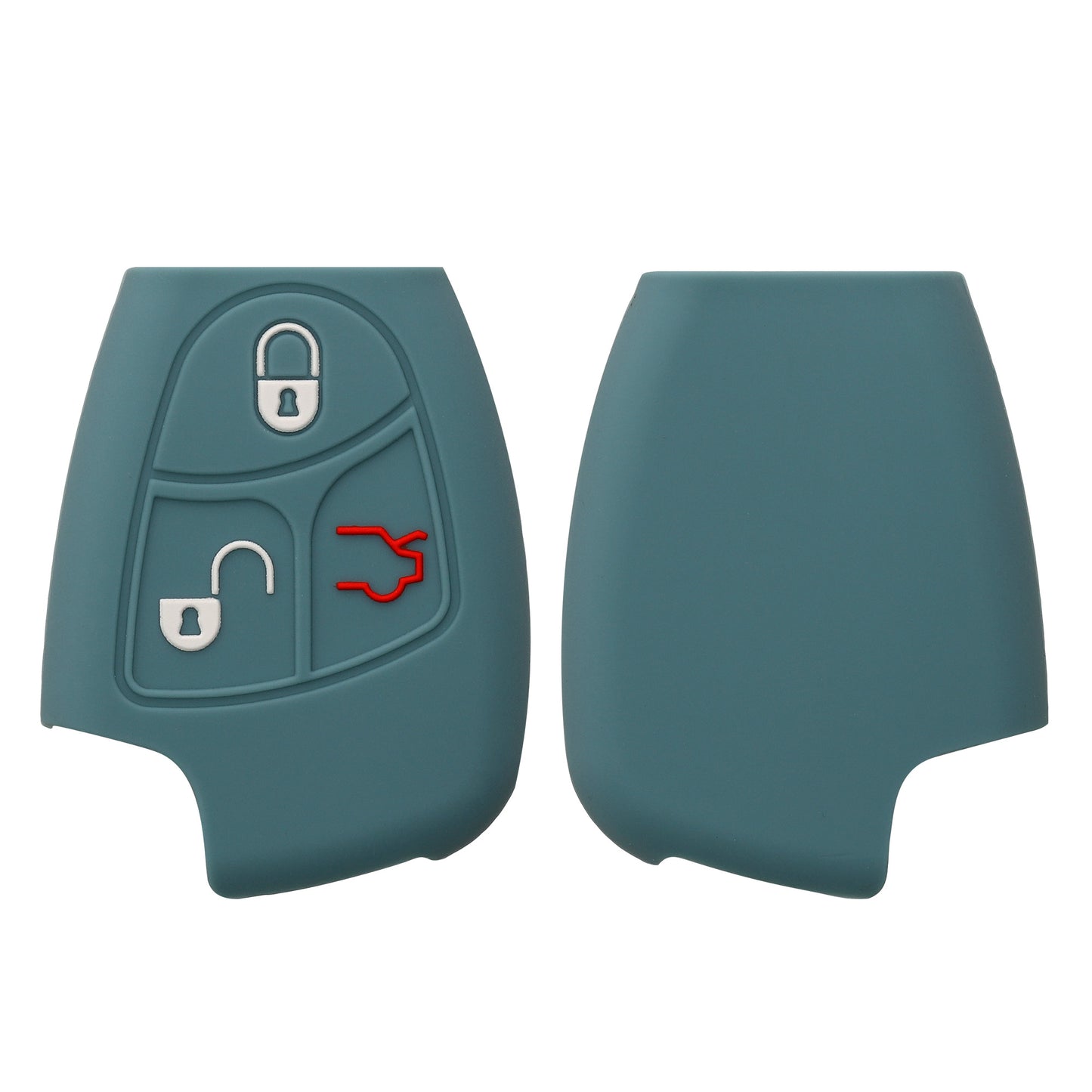 kwmobile Car Key Cover compatible with Mercedes Benz 2-3 Button Car Key - Key Cover