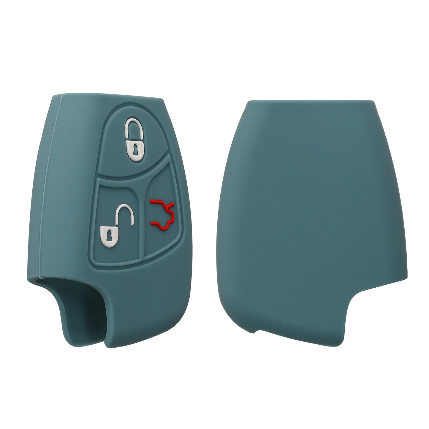 kwmobile Car Key Cover compatible with Mercedes Benz 2-3 Button Car Key - Key Cover
