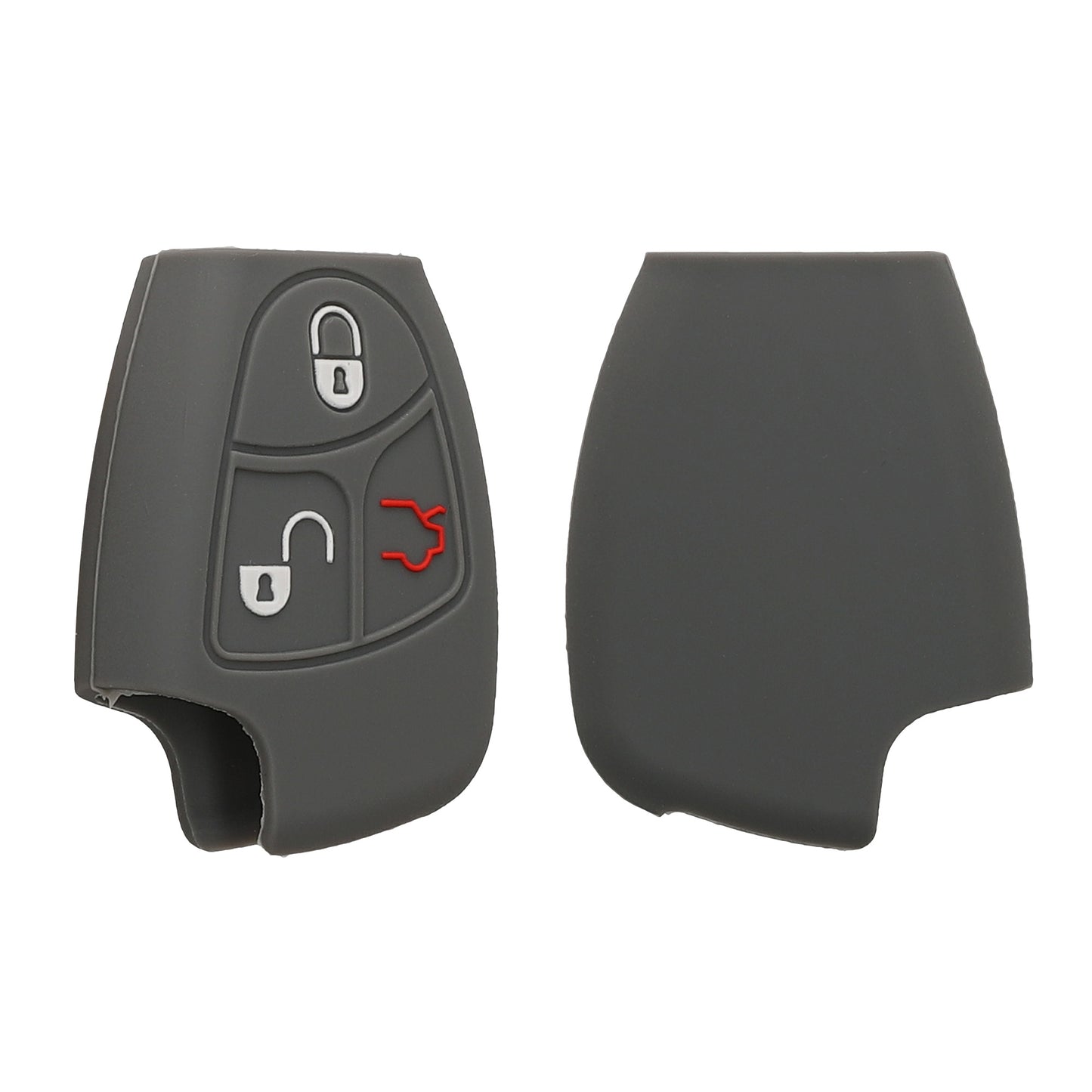 kwmobile Car Key Cover compatible with Mercedes Benz 2-3 Button Car Key - Key Cover