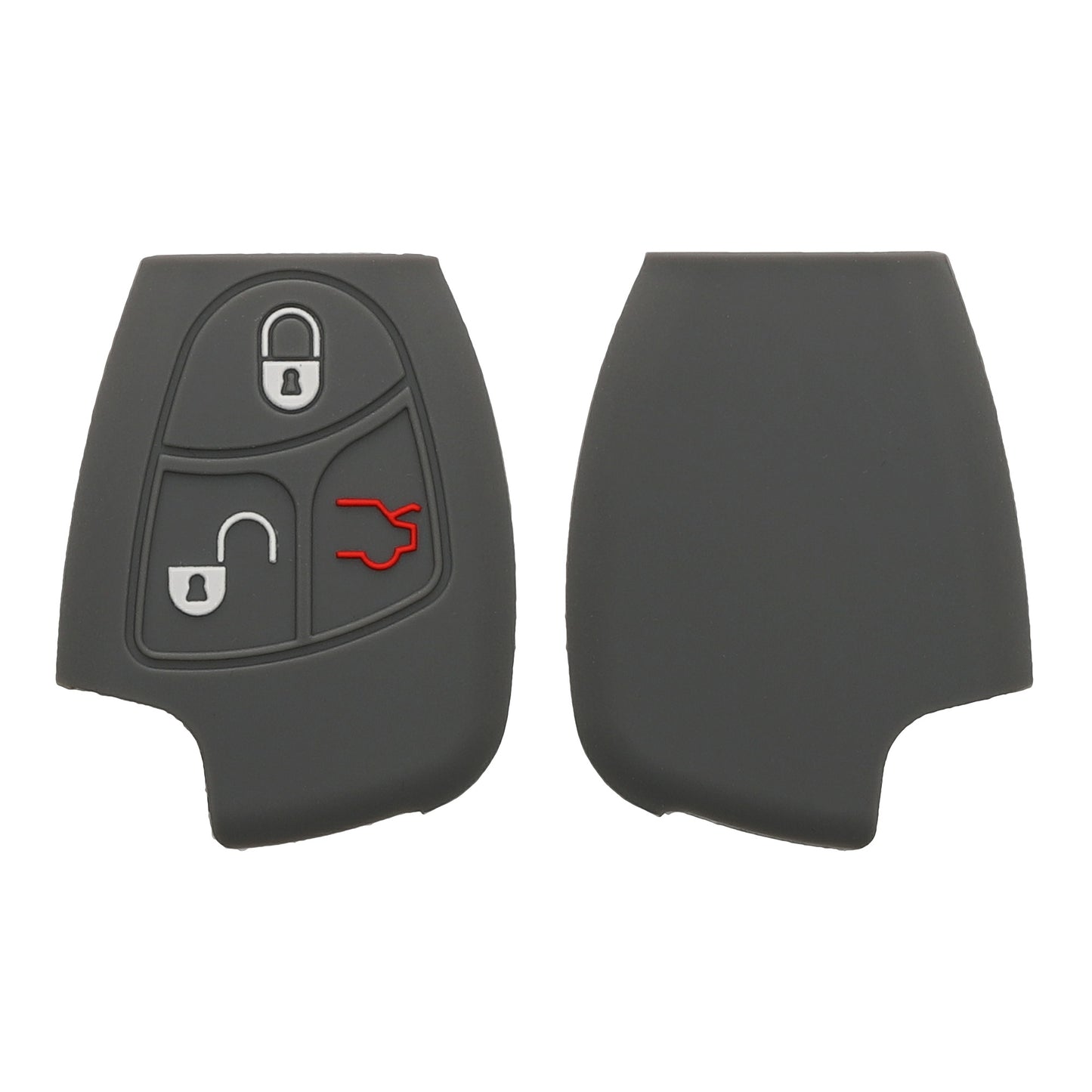 kwmobile Car Key Cover compatible with Mercedes Benz 2-3 Button Car Key - Key Cover