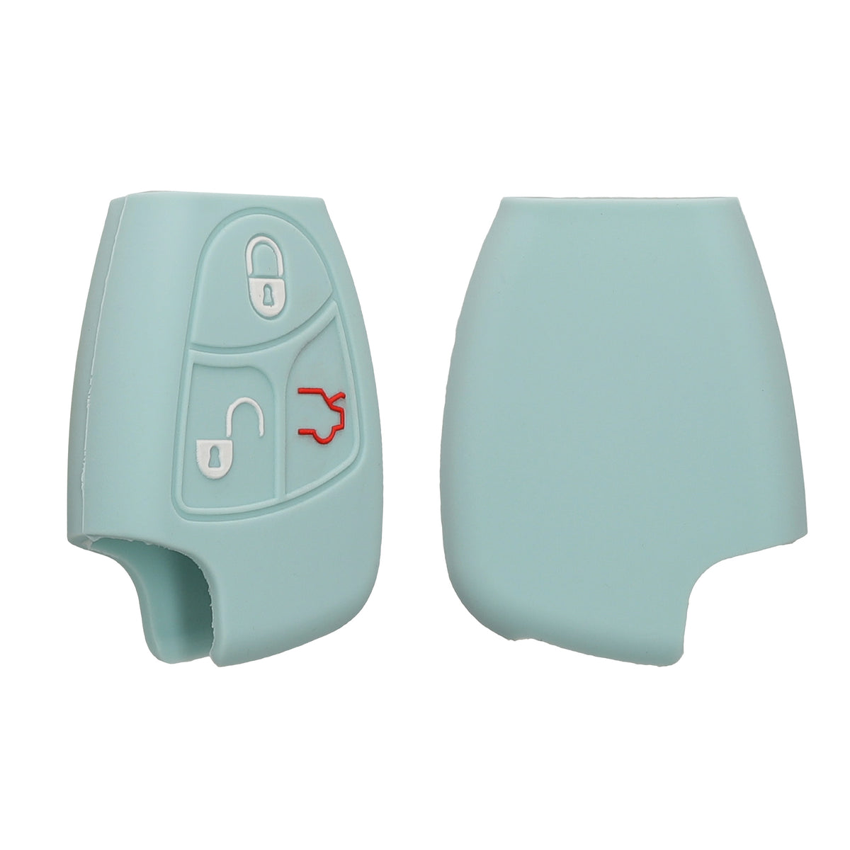 kwmobile Car Key Cover compatible with Mercedes Benz 2-3 Button Car Key - Key Cover