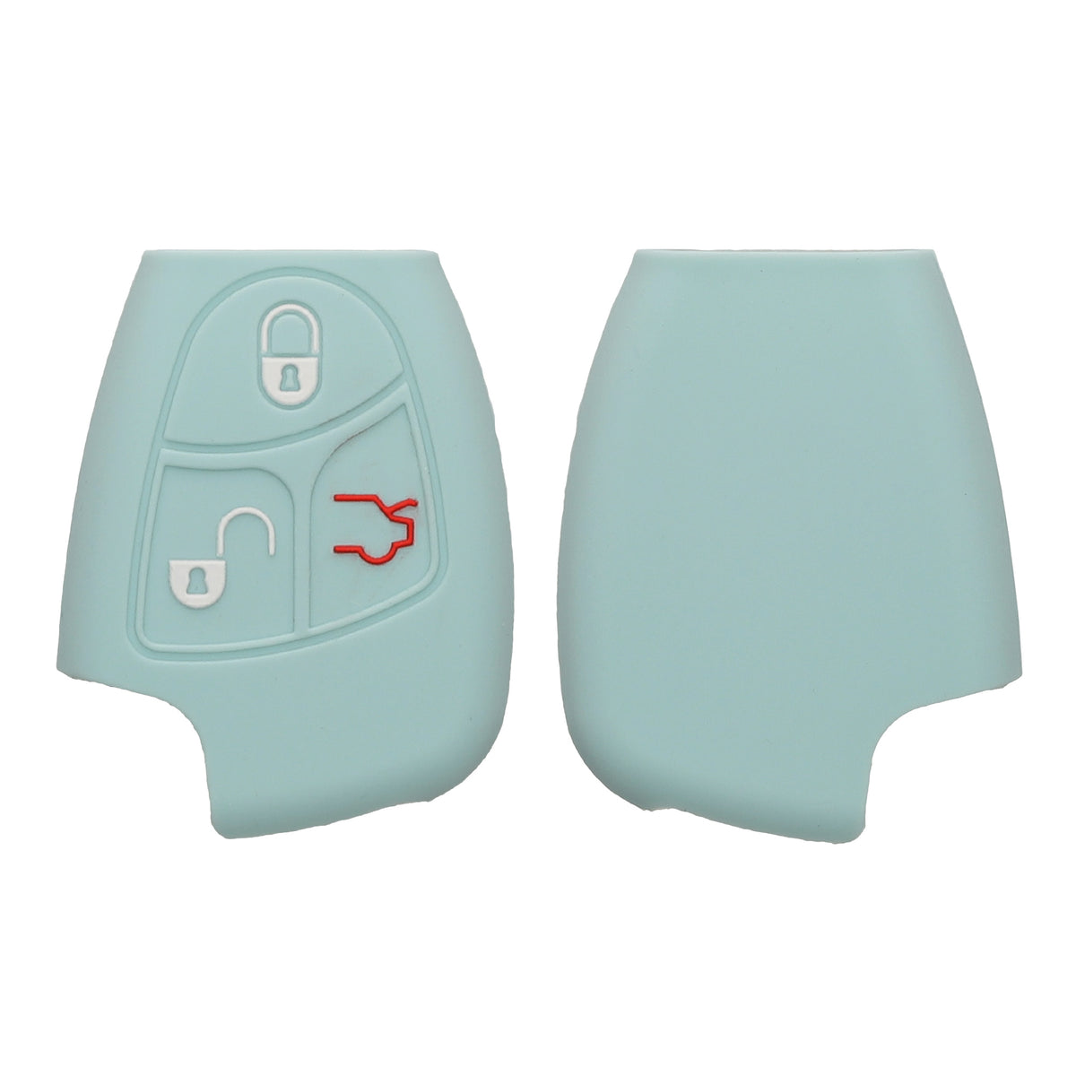 kwmobile Car Key Cover compatible with Mercedes Benz 2-3 Button Car Key - Key Cover