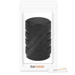 kwmobile Auto Ventilkappen Abdeckung - Autoventil Schraderventil Kappen - PKW Fahrrad Motorrad Ventildeckel - Sonstiges
