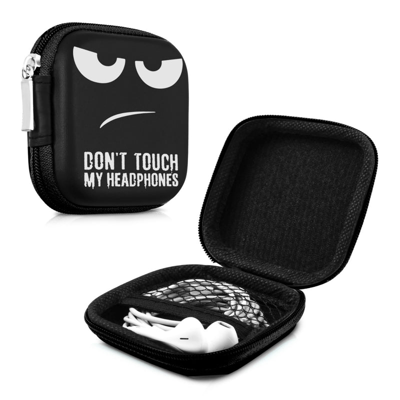 kwmobile In-Ear Headphone Case - In-Ear Headphones Protective Case - Earphones Pouch Cover for Headphones