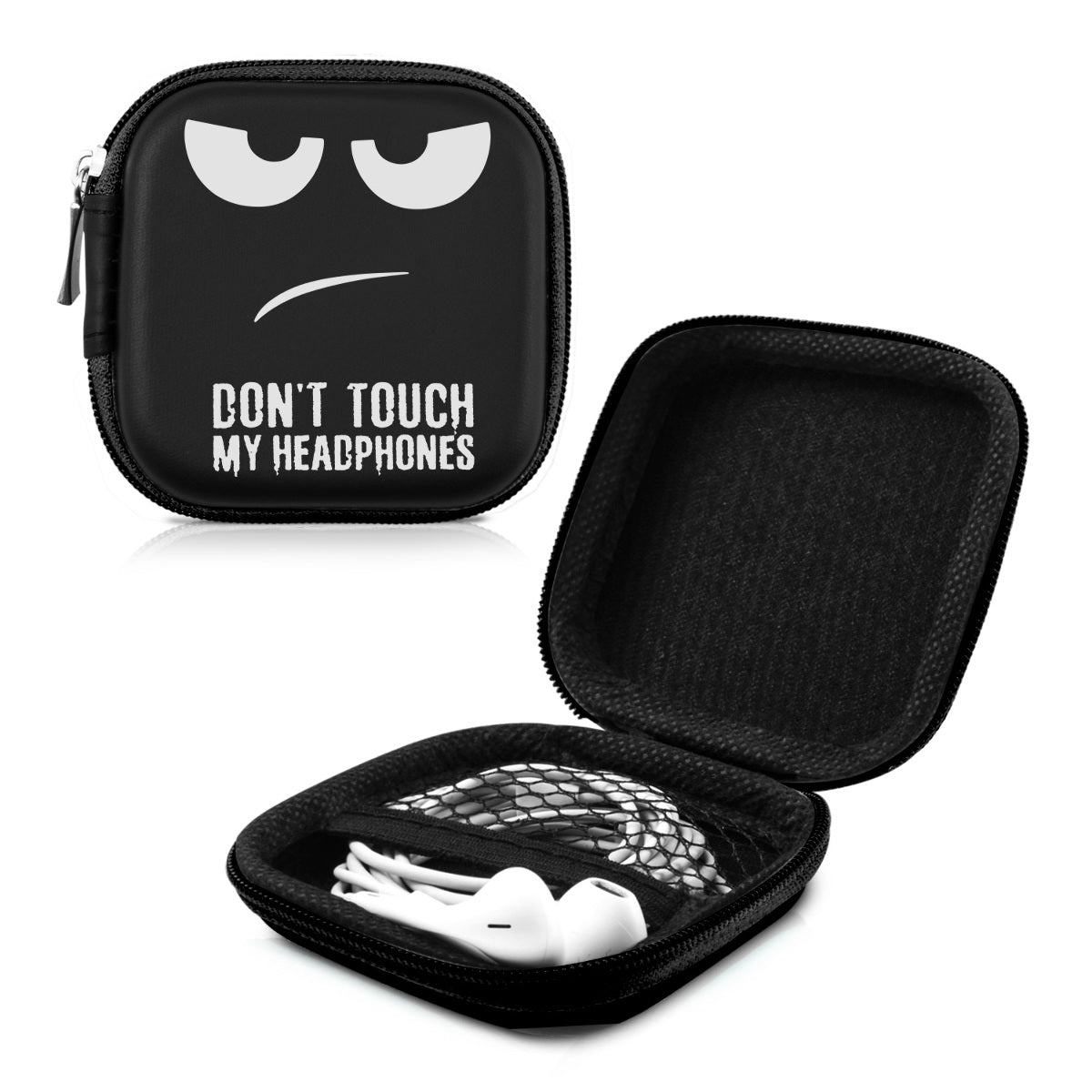 kwmobile In-Ear Headphone Case - In-Ear Headphones Protective Case - Earphones Pouch Cover for Headphones