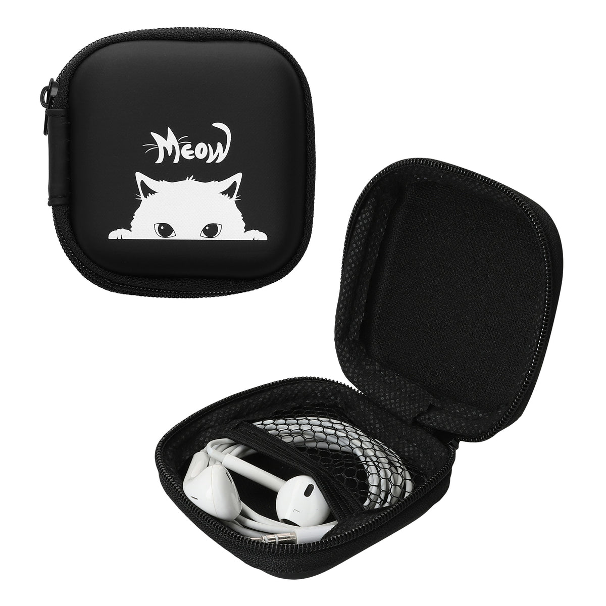 kwmobile In-Ear Headphone Case - In-Ear Headphones Protective Case - Earphones Pouch Cover for Headphones