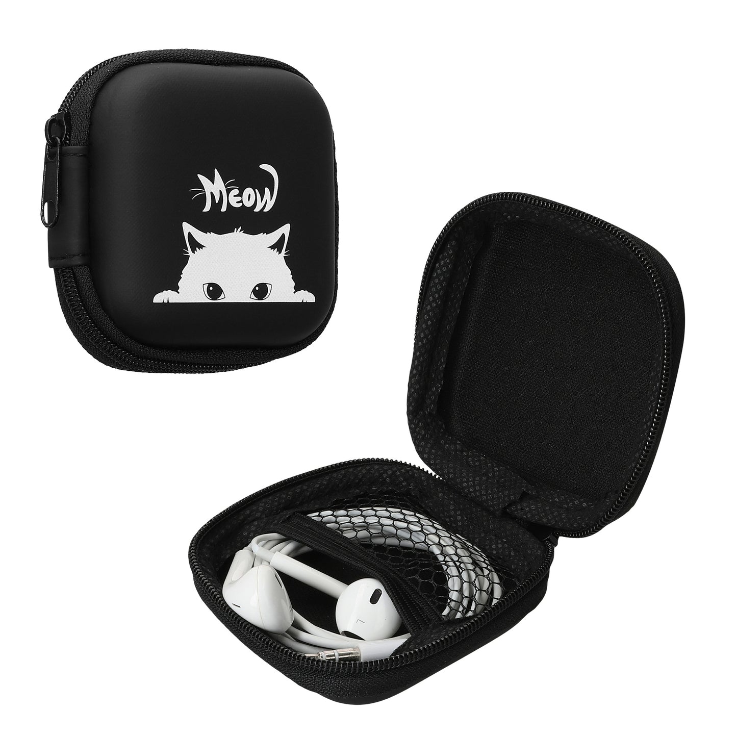 kwmobile In-Ear Headphone Case - In-Ear Headphones Protective Case - Earphones Pouch Cover for Headphones