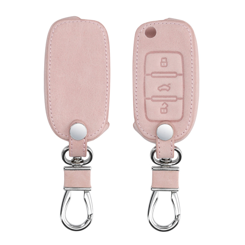 Faux Leather Case compatible with VW Skoda Seat Car Key