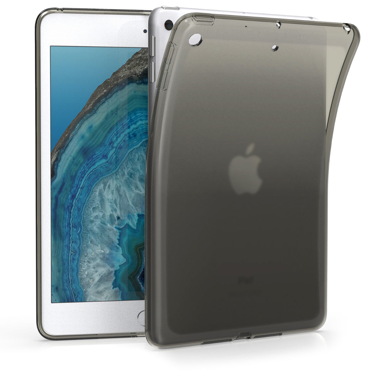 kwmobile Case Compatible with Apple iPad Mini 5 (2019) Case - Soft Silicone Case Transparent - Tablet Cover