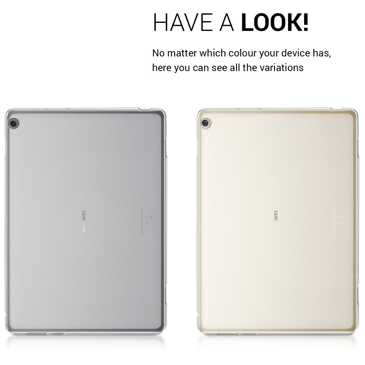 kwmobile Case Compatible with Huawei MediaPad M3 Lite 10 Tablet Cover
