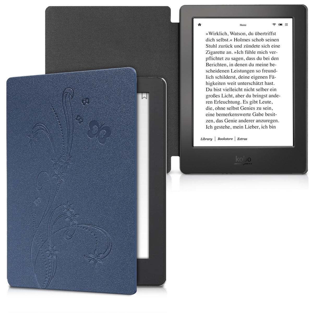 Kobo Aura H2O Edition 2 with Auto Sleep eReader Flip Case