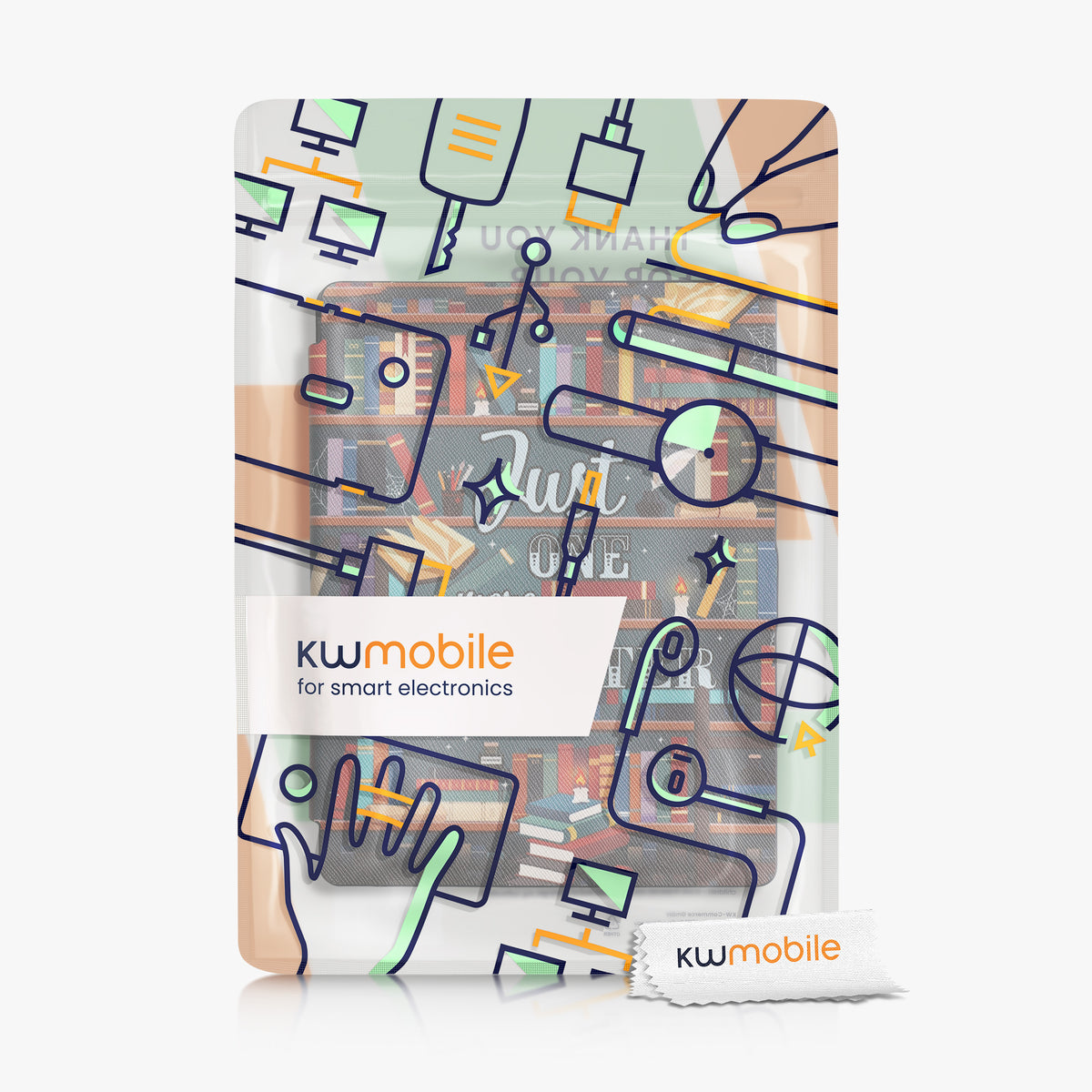 Kobo Aura H2O Edition 2 with Auto Sleep eReader Flip Case
