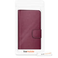 kwmobile Case compatible with Samsung Galaxy J3 (2017) DUOS Faux Leather Wallet Case with Card Slots