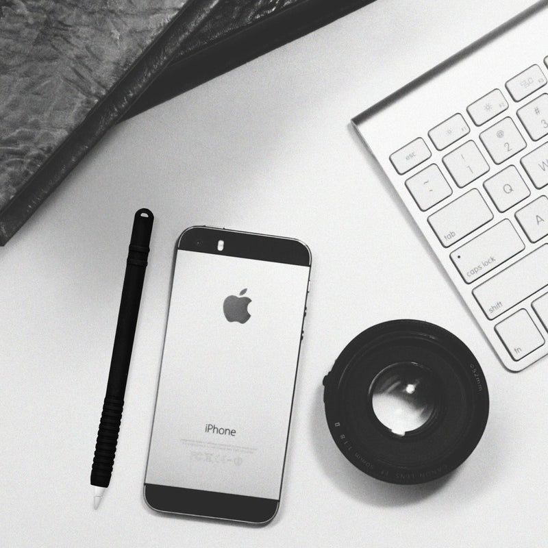 kwmobile Protective Cover Compatible with Apple Pencil (1st Gen) - Pen Case - Charging Port Protector