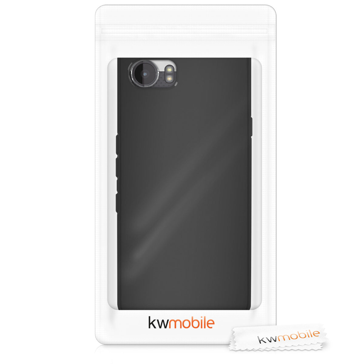 kwmobile Cell Phone Case for Blackberry KEYone (Key1) Case - Wireless Charging - Protective Cover