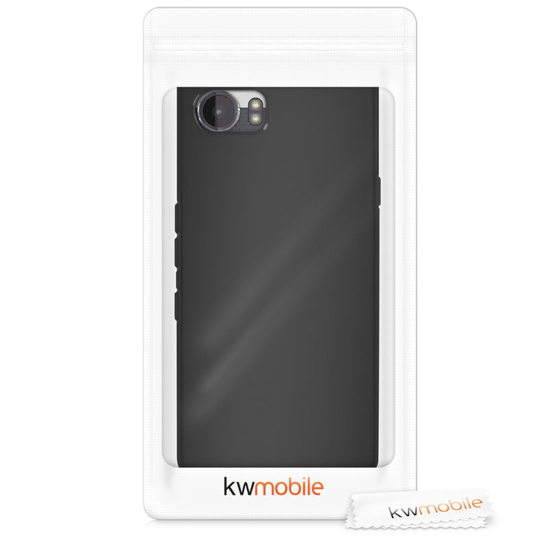 kwmobile Cell Phone Case for Blackberry KEYone (Key1) Case - Wireless Charging - Protective Cover