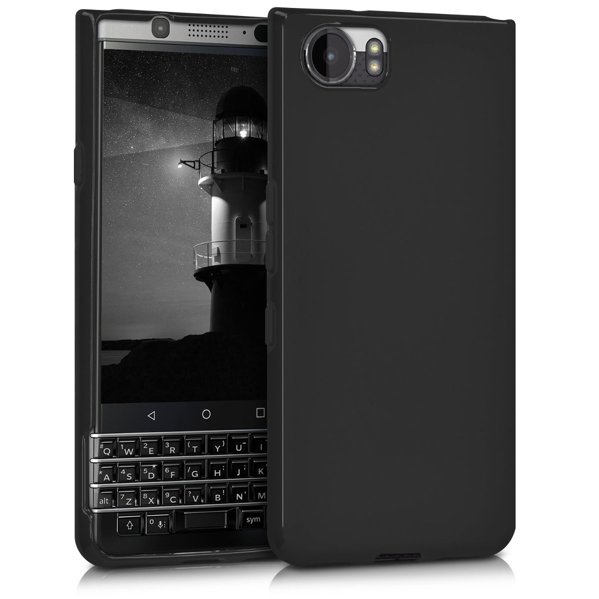 kwmobile Cell Phone Case for Blackberry KEYone (Key1) Case - Wireless Charging - Protective Cover