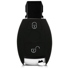 Mercedes Benz 2-Tasten Autoschlüssel Keyless Go Silikon Schlüsselhülle Don't Touch My Key
