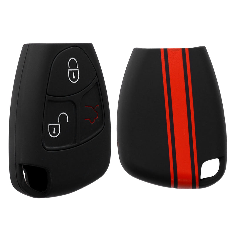 kwmobile Car Key Cover compatible with Mercedes Benz 2-3-Button Car Key Cover