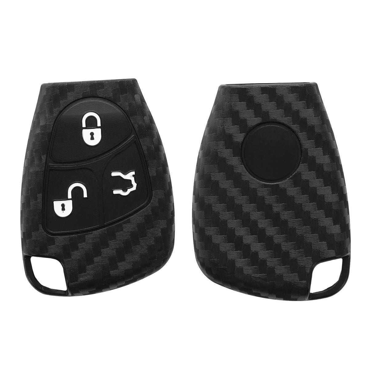 kwmobile Car Key Cover compatible with Mercedes Benz 2-3-Button Car Key Cover