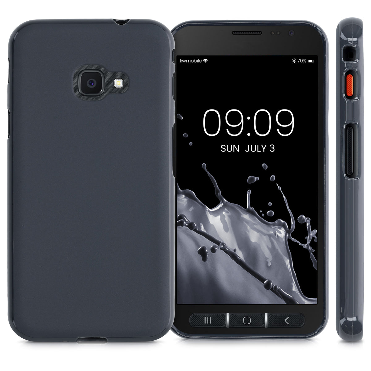 kwmobile Phone Case for Samsung Galaxy Xcover 4 / 4S - Wireless Charging - Protective Cover