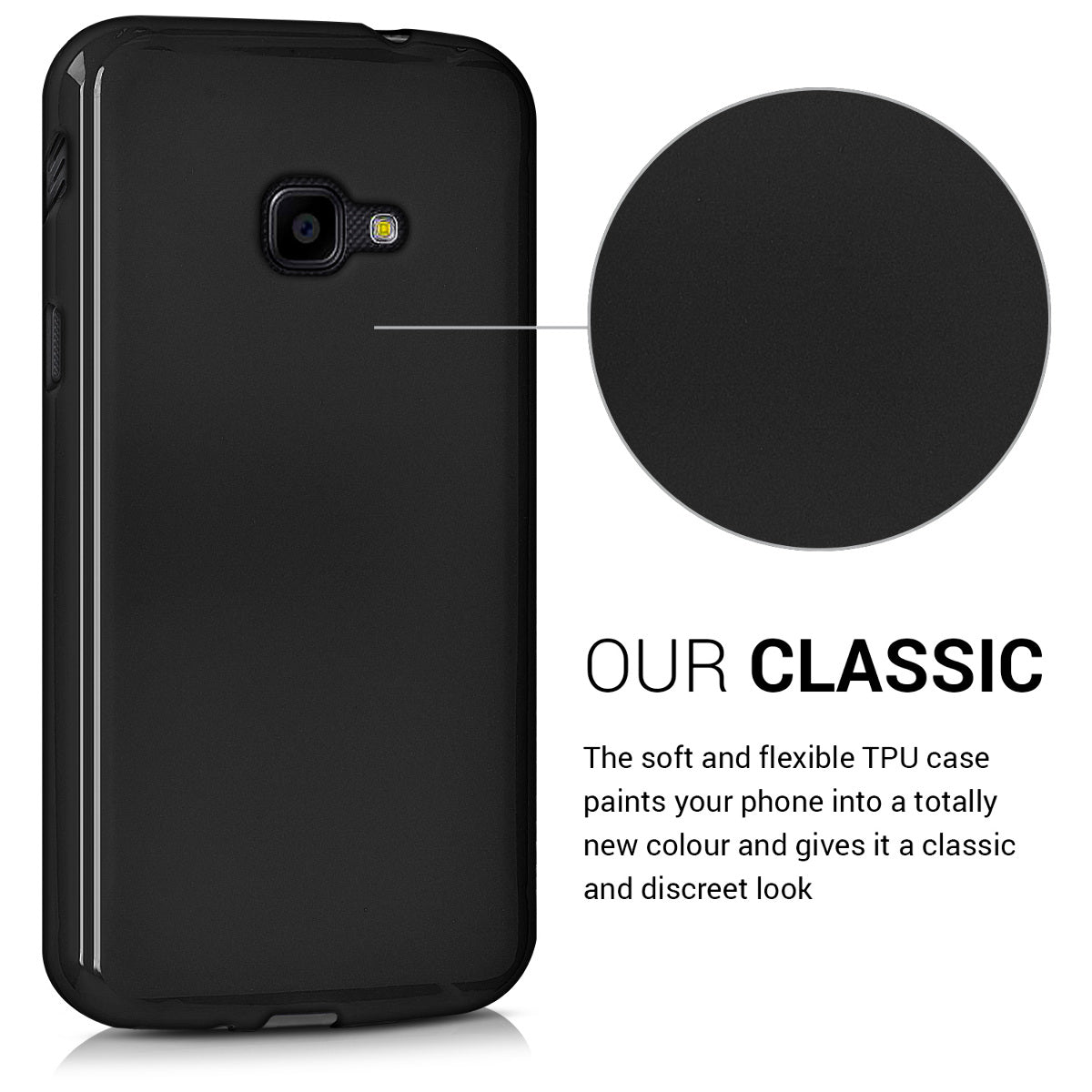 kwmobile Phone Case for Samsung Galaxy Xcover 4 / 4S - Wireless Charging - Protective Cover