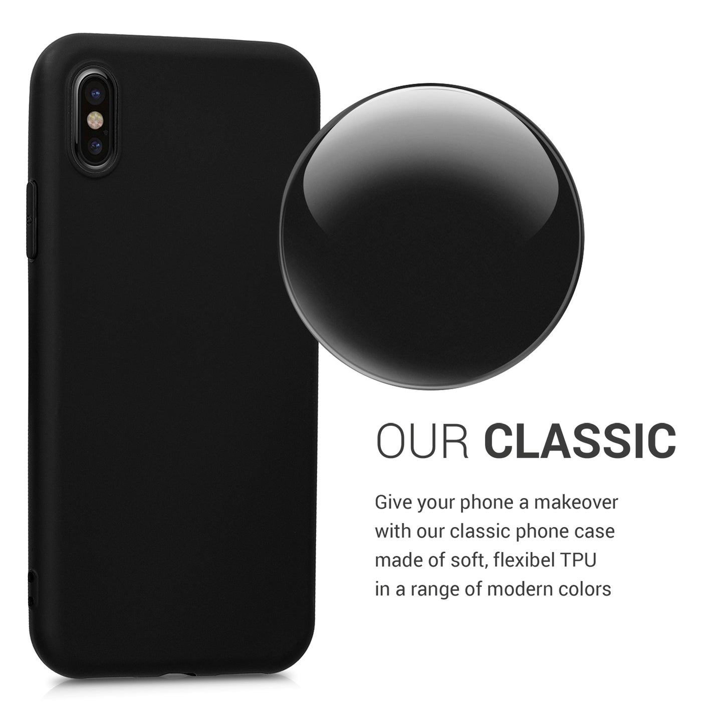 kwmobile Phone Case for Apple iPhone X Protective Cover