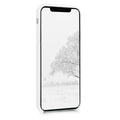 kwmobile Case for Apple iPhone X - Silicone Phone Cover - Wireless Charging Protective Case