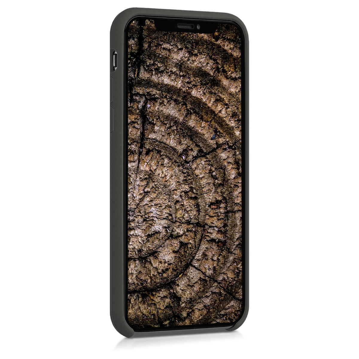 kwmobile Case for Apple iPhone X - Silicone Phone Cover - Wireless Charging Protective Case