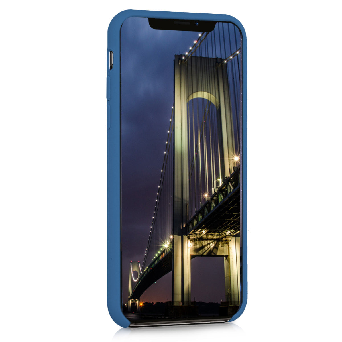 kwmobile Case for Apple iPhone X - Silicone Phone Cover - Wireless Charging Protective Case