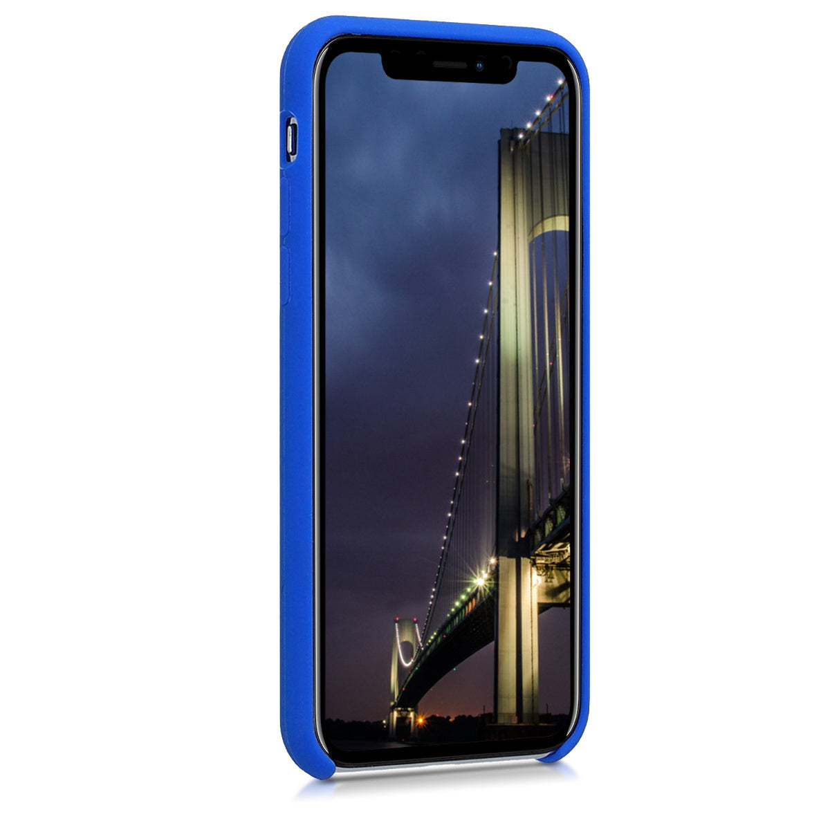 kwmobile Case for Apple iPhone X - Silicone Phone Cover - Wireless Charging Protective Case