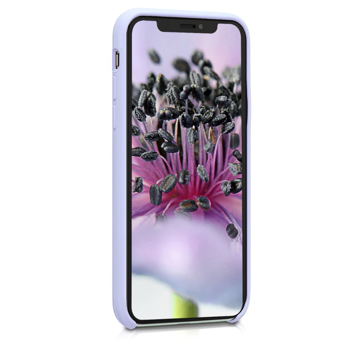 kwmobile Case for Apple iPhone X - Silicone Phone Cover - Wireless Charging Protective Case