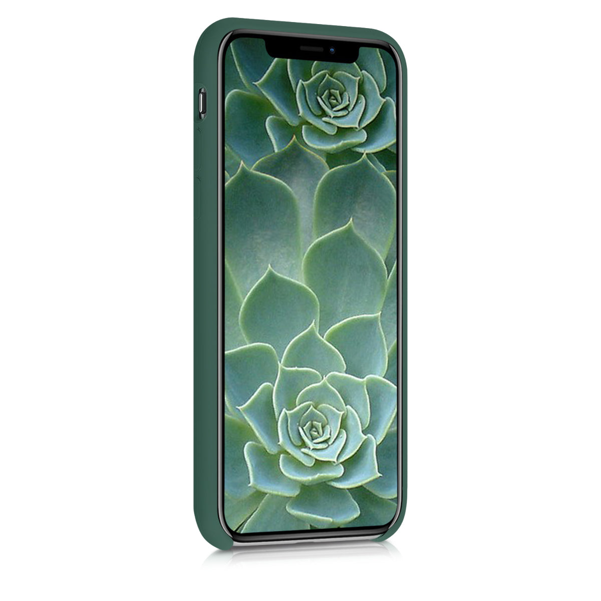 kwmobile Case for Apple iPhone X - Silicone Phone Cover - Wireless Charging Protective Case
