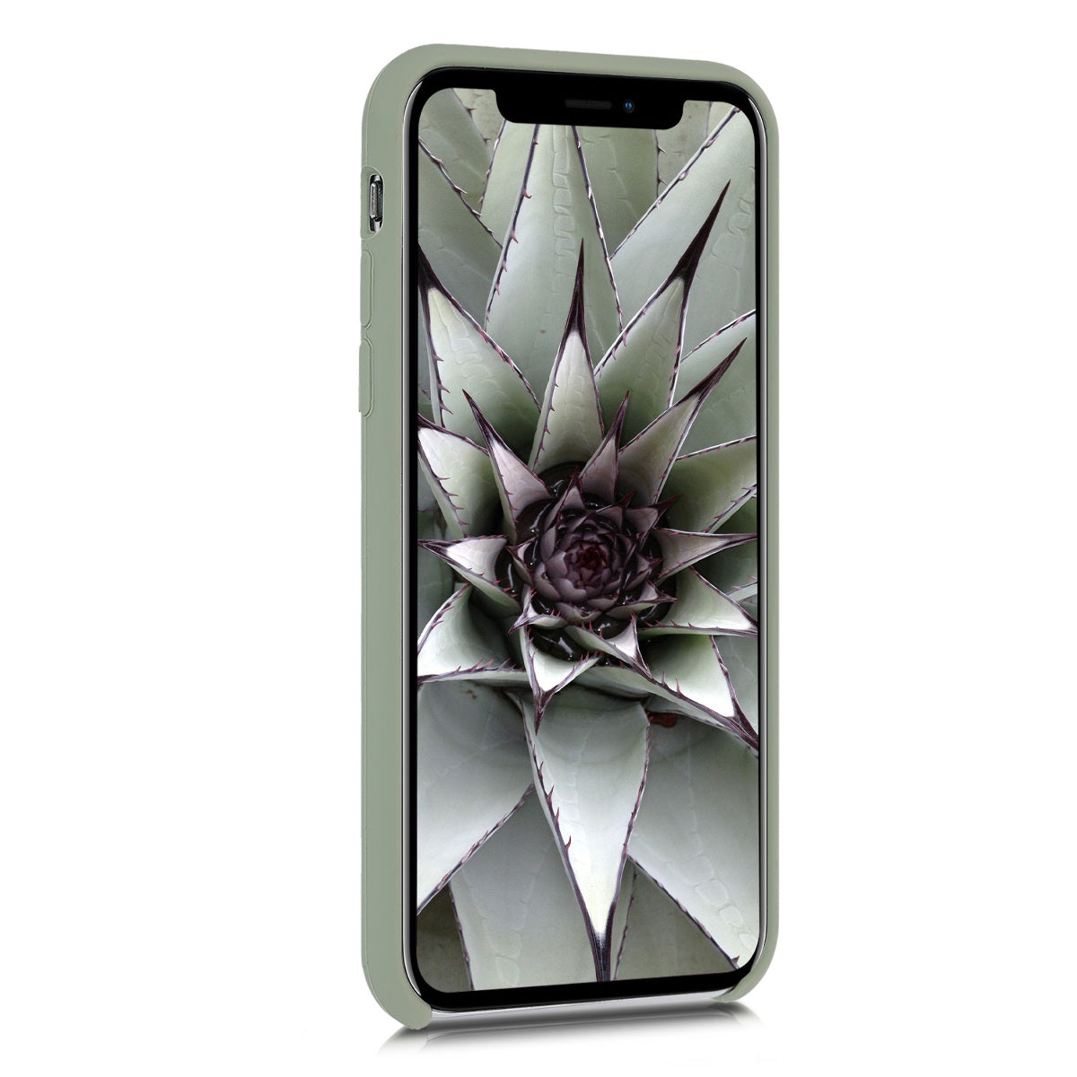 kwmobile Case for Apple iPhone X - Silicone Phone Cover - Wireless Charging Protective Case