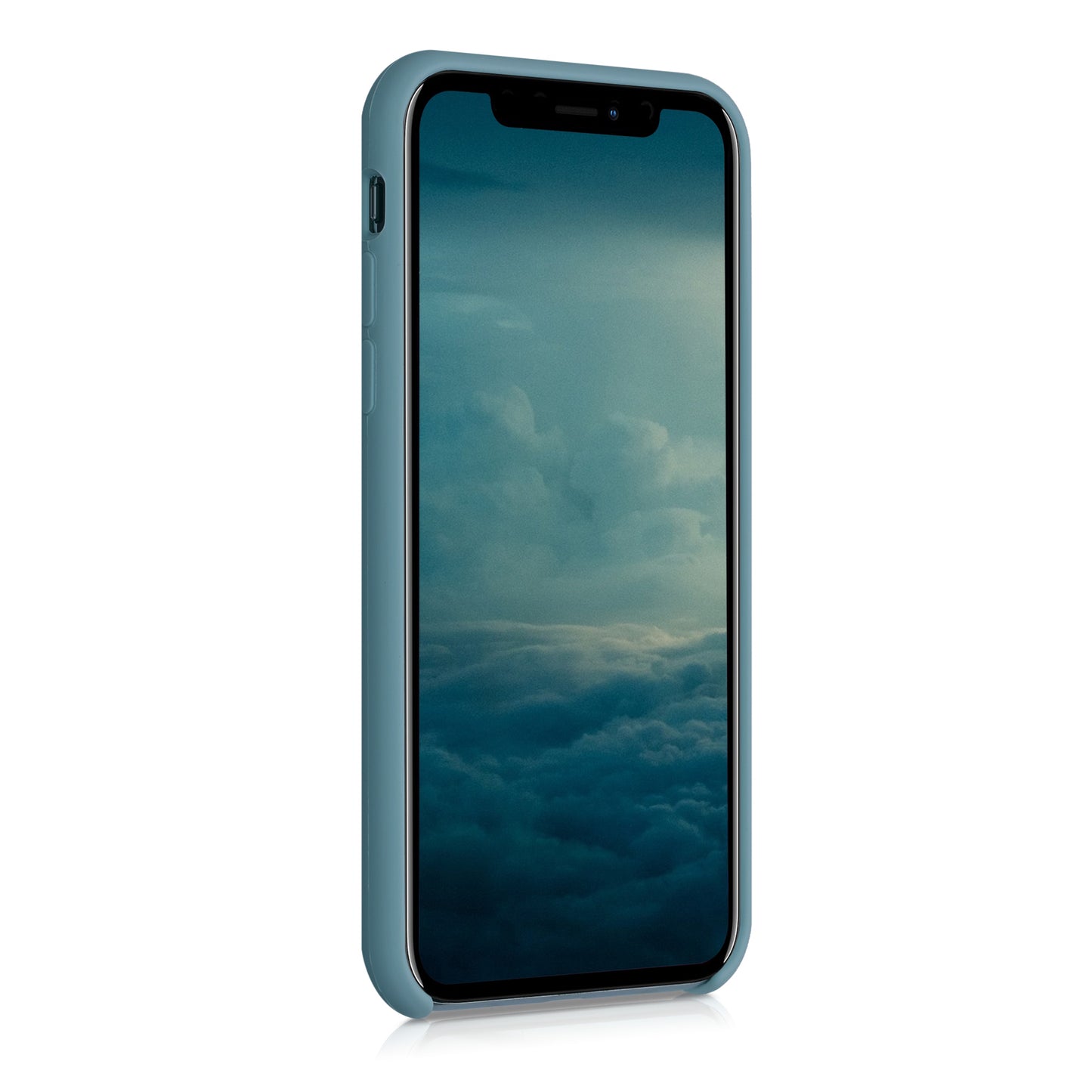 kwmobile Case for Apple iPhone X - Silicone Phone Cover - Wireless Charging Protective Case